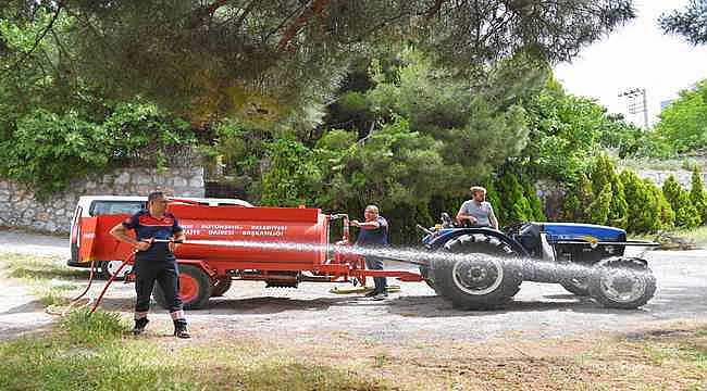 İzmir'de Orman Yangınlarına Karşı Mücadelede Güç Birliği 