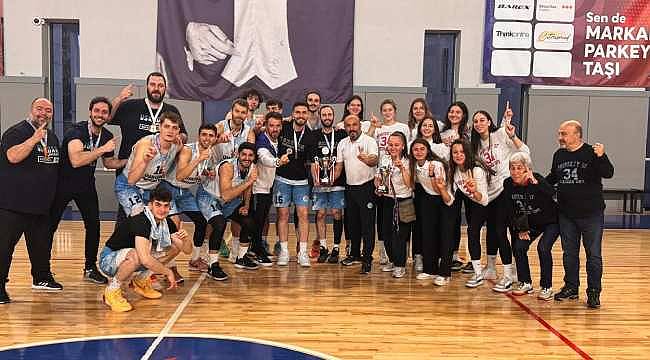 Üsküdar Üniversitesi Erkek Basketbol takımı Süper Lig Şampiyonu oldu! 