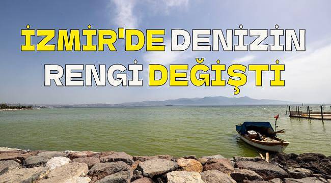 İzmir'de Deniz Renk Değiştirdi: İZSU'dan Açıklama Geldi!