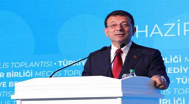 Türkiye Belediyeler Birliği'nde Yeni Dönem: Başkan İmamoğlu'ndan İlk Mesaj