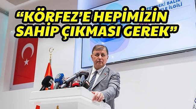 Başkan Tugay'dan Çevresel İnisiyatif: İzmir Körfezi İçin Bilim Kurulu Kurulacak 