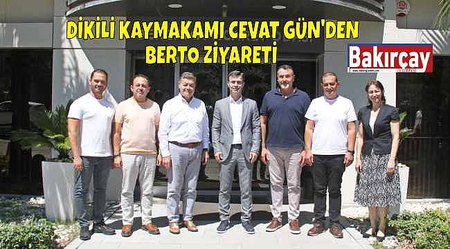 Dikili Kaymakamı Cevat Gün'den Bergama Ticaret Odası'na Ziyaret