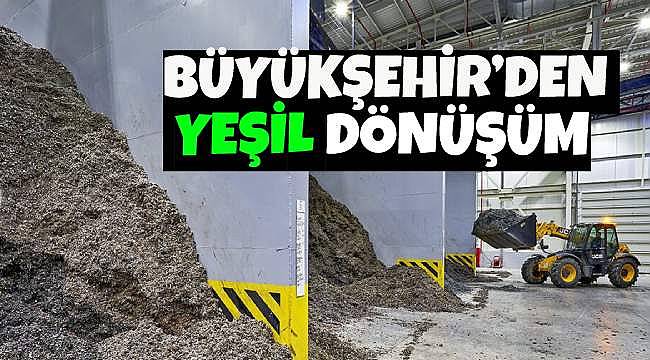 İzmir'de Sıfır Atık Projesi: Bitki ve Mobilya Atıkları Ek Yakıta Dönüşecek