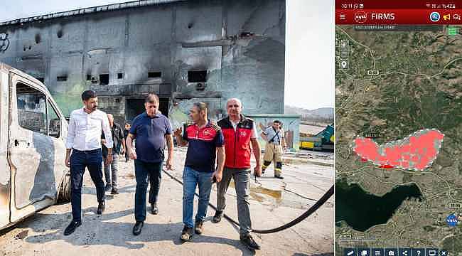 İzmir'deki Yangında 4 Bin Hektarlık Alan Zarar Gördü