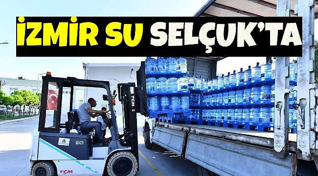 İzmir Su, Selçuk'a İlk Sevkiyatını Gerçekleştirdi