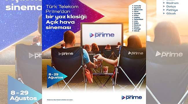 Türk Telekom Prime'dan Yaz Akşamlarına Sinema Keyfi: 14 Beldede 22 Günlük Etkin 