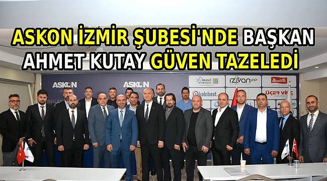 ASKON İzmir'de 7. Olağan Genel Kurul: Ahmet Kutay Güven Tazeledi