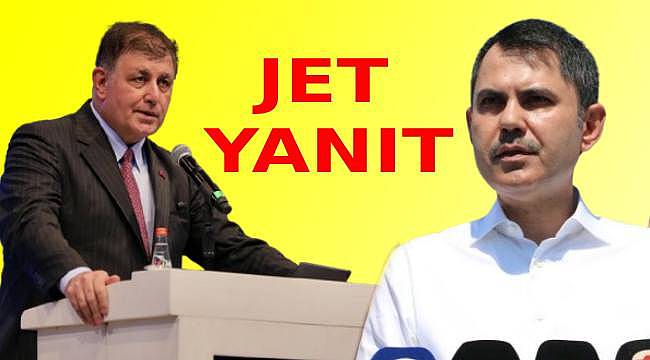 Cemil Tugay'dan Bakan Kurum'a Jet Yanıt: "Muhalefet Partisi İl Başkanı Gibi..."