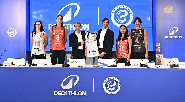 Decathlon, Eczacıbaşı Dynavit Kadın Voleybol Takımı'nın Teknik Sponsoru Oldu