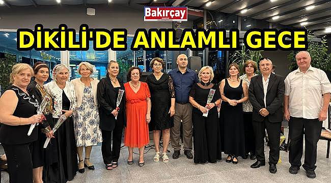 Dikili'de Anlamlı Yardım Gecesi: Atatürk Eğitim Burslu Öğrencilere Destek