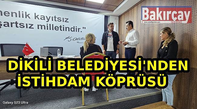 Dikili'de İşsizlikle Mücadele: Adil Kırgöz'den Gençlere İstihdam Desteği