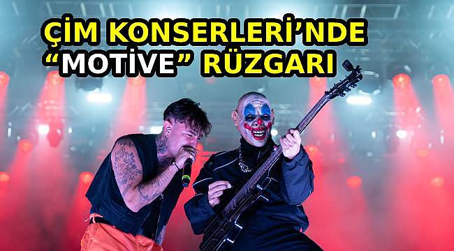 İEF Çim Konserleri'nde Rap Rüzgarı: Motive ile Müzik Dolu Bir Akşam