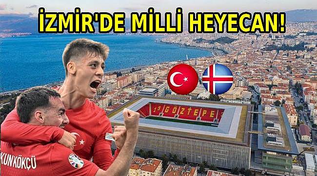 İzmir'de Kurtuluş Günü Coşkusuyla Millî Maç: Türkiye-İzlanda