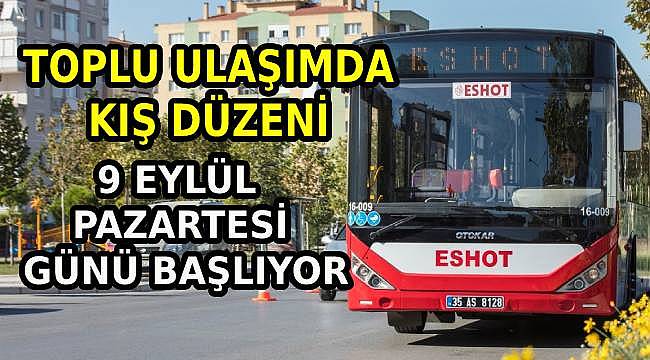 İzmir'de Toplu Ulaşımda Kış Tarifesine Geçiliyor: Seferler Yeniden Düzenleniyor