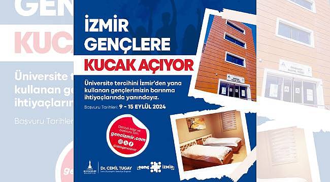 İzmir'de Üniversite Öğrencilerine Yurt Desteği: Başvurular 9-15 Eylül'de Alınacak 