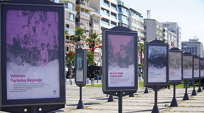 Vasıf Çınar Meydanı'nda "İzmir'in Kurtuluş Bayramı" Sergisi: Gurur Dolu Kareler