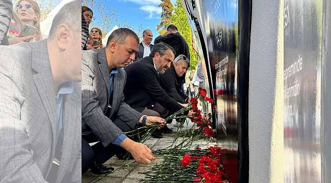 Cumhur İttifakı Bayraklı İlçe Başkanları, İzmir Depremi'nde Hayatını Kaybedenleri Unutmadı 