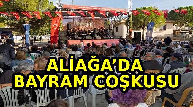 "Cumhuriyet Her Yerde" etkinliklerinin üçüncü durağı Aliağa oldu