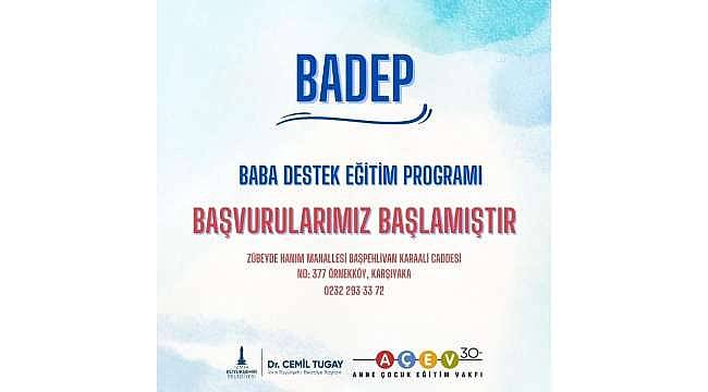  İzmir'de 3-11 Yaş Arası Çocuk Sahibi Babalara Özel Eğitim Programı