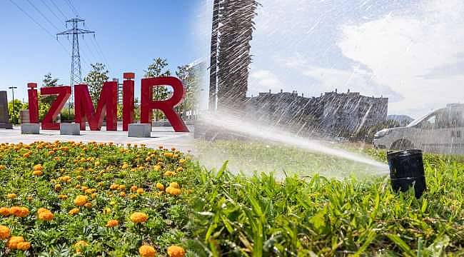 İzmir'in Parklarına Akıllı Sulama Hamlesi: Ürkmez Barajı Kadar Su Tasarrufu