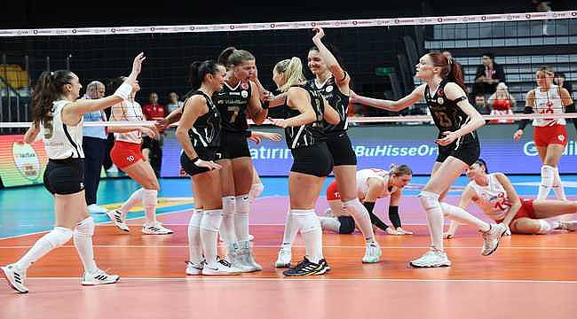 VakıfBank İç Sahada Aras Kargo'yu Mağlup Ederek Galibiyet Serisini Sürdürdü