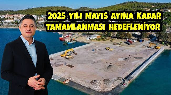 Aliağa Yolcu İskelesi Çalışmaları Hızla Devam Ediyor, Proje 2025'te Tamamlanacak 