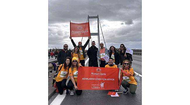 Atasun Optik Çalışanları 46. İstanbul Maratonu'nda LÖSEV İçin Koştu