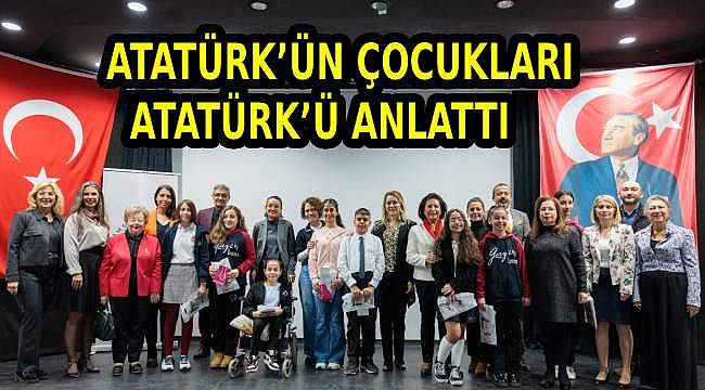 Atatürk'ün Çocukları Atatürk'ü Anlatıyor Konulu Kompozisyon Yarışmasının Ödül Töreni Yapıldı