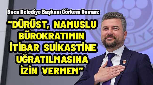 Başkan Duman, Yardımcısı Yurtkoru'ya Sahip Çıktı: "İtibar Suikasti İle Yıpratılmasına İzin Vermem"