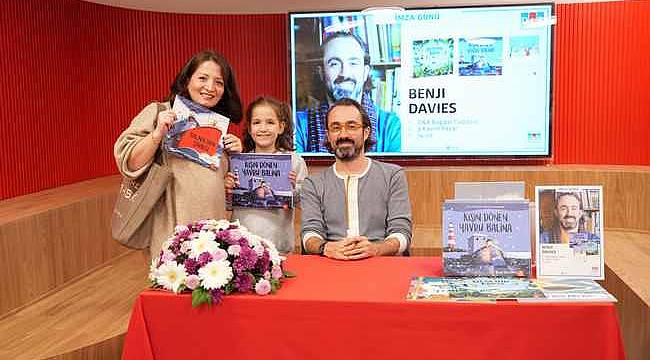 Benji Davies, D&R Kitap Fuarı'nda Türk Okurlarıyla Bir Araya Geldi