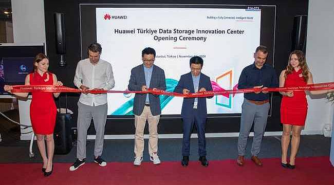 Huawei Türkiye Veri Depolama İnovasyon Merkezi İstanbul'da açıldı