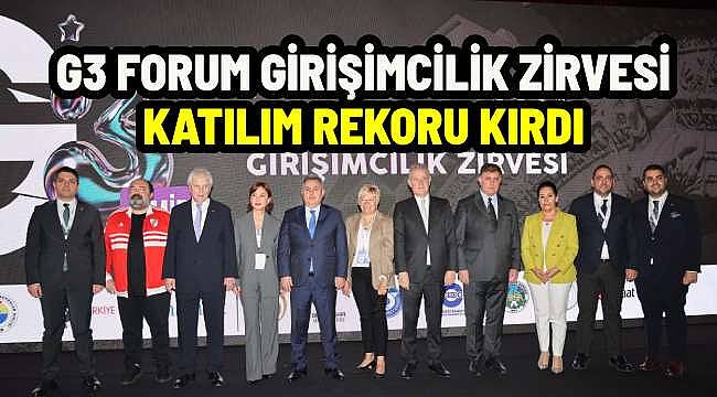 İzmir'de 'İkinci Yüzyılın Ekonomisi' Temalı Girişimcilik Zirvesi Düzenlendi