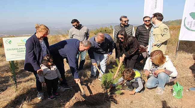 İzmir Doğalgaz'dan 5 Bin Fidanla Geleceğe Yeşil Miras