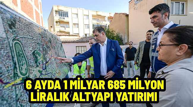 İZSU, İzmir'in Altyapısını Güçlendirmek İçin 6 ayda 1 Milyar 685 Milyon Liralık Yatırım Yaptı 