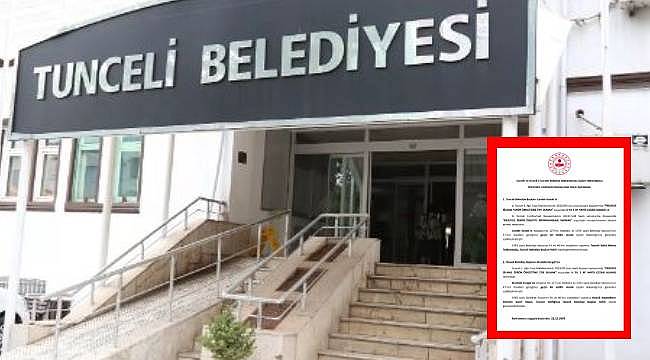 Tunceli ve Ovacık Belediye Başkanları Görevden Uzaklaştırıldı