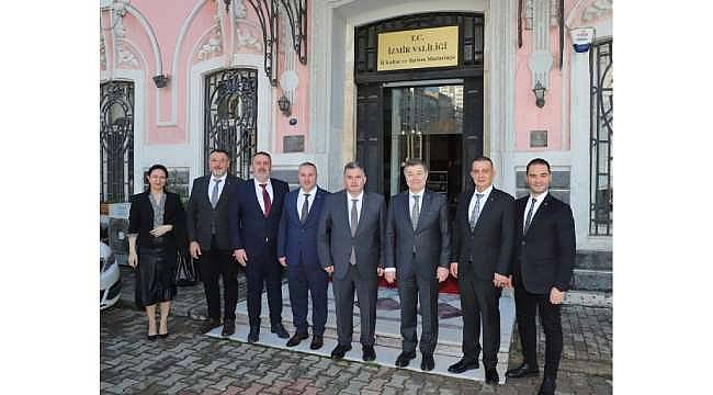 BERTO'dan İzmir İl Kültür ve Turizm Müdürü Doğruer'e 'Hayırlı Olsun' Ziyareti