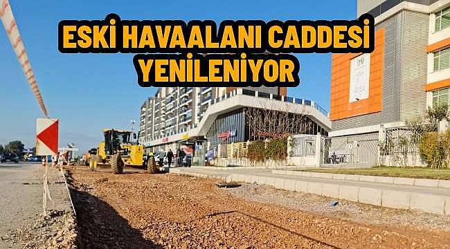 Büyükşehir, Çiğli Eski Havaalanı Caddesi'ni Genişletiyor ve Yeniliyor