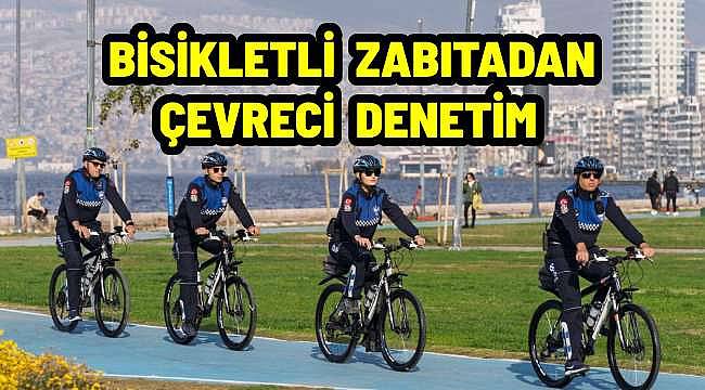 Çevre Dostu Denetim: İzmir'de Bisikletli Zabıtalar Görev Başında