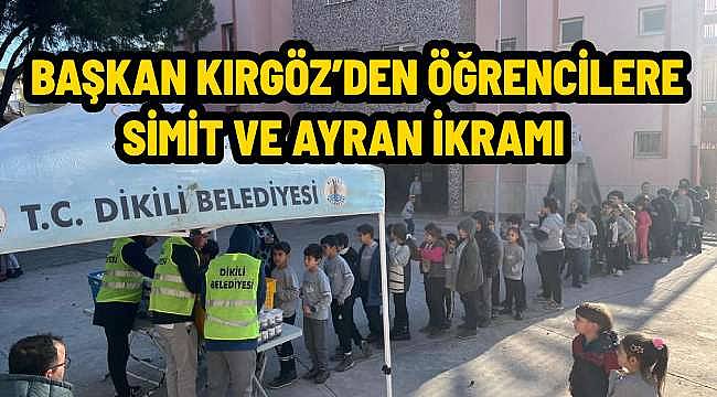 Dikili Belediyesi'nden Öğrencilere Beslenme Desteği