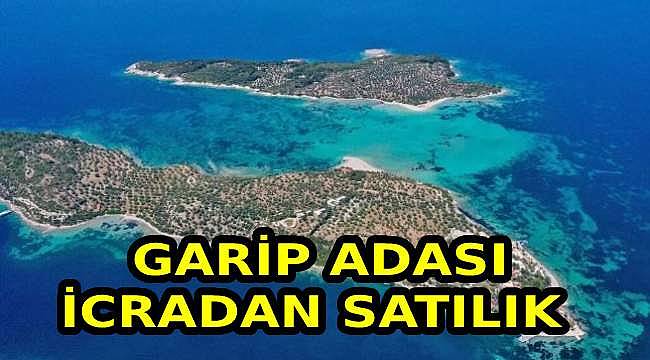 Dikili'nin Garip Adası İcradan Satışa Çıkarılıyor