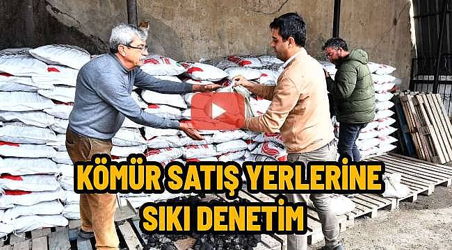 İzmir'de kaçak kömür satışlarına karşı denetimler artırıldı