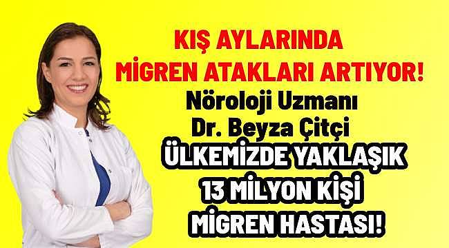 Kış Aylarında Migreni Azaltmak İçin Bilmeniz Gerekenler: Dr. Beyza Çitçi'den Öneriler