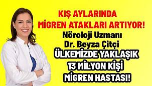 Kış Aylarında Migreni Azaltmak İçin Bilmeniz Gerekenler: Dr. Beyza Çitçi'den Öneriler