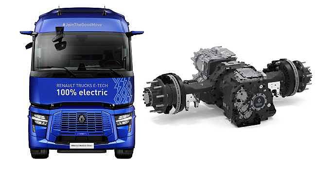 Renault Trucks E-Tech T, 2025'ten İtibaren 600 km Menzil Sunacak