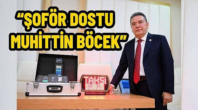 Antalya'da 6 Bin 615 Taksiciye Ücretsiz Kamera ve Panik Butonu Desteği