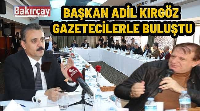 Başkan Adil Kırgöz, 6 Yılın Özetiyle Dikili'deki Değişimleri Gazetecilerle Paylaştı