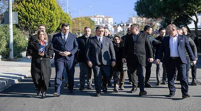 Başkan Tugay Buca'nın sorunları için sahada