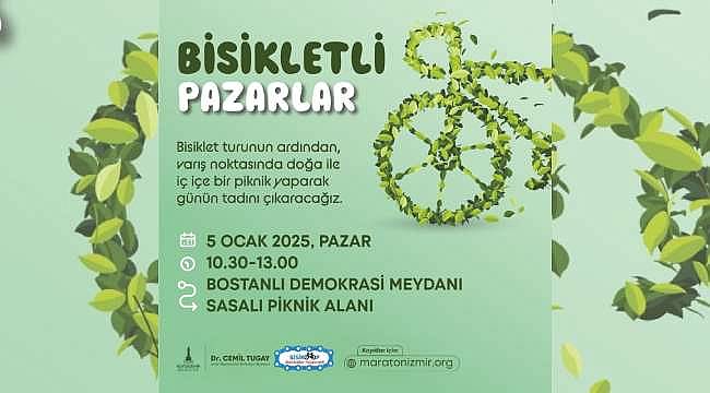 İzmir'de Bisiklet Severler İçin Yeni Etkinlik: "Bisikletli Pazarlar" Başlıyor