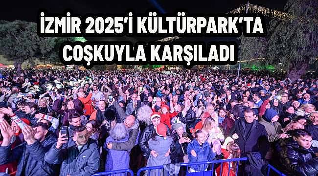 İzmir'de Yeni Yıl Kutlamalarının Adresi Kültürpark Oldu