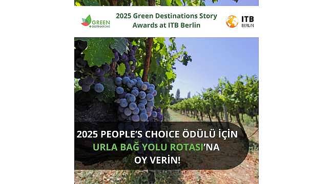 İzmir, Yeşil Destinasyonlar Yarışmasında Finale Kaldı: Urla Bağ Yolu'na Destek Çağrısı